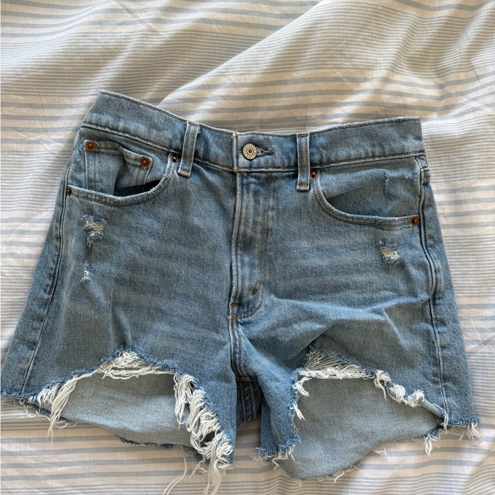 Abercrombie Denim “Mom” Shorts